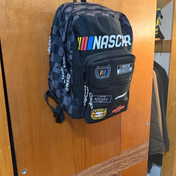 NASCAR Black Backpack for Men